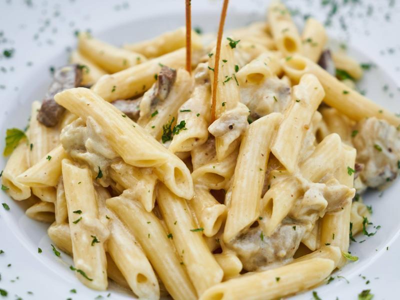 picture for Penne cremoase cu ciuperci