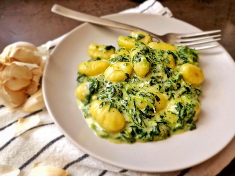 picture for Gnocchi cu Spanac în Sos Gorgonzola
